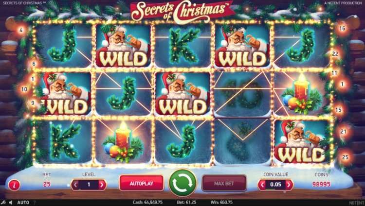 Secrets of Christmas slot big win