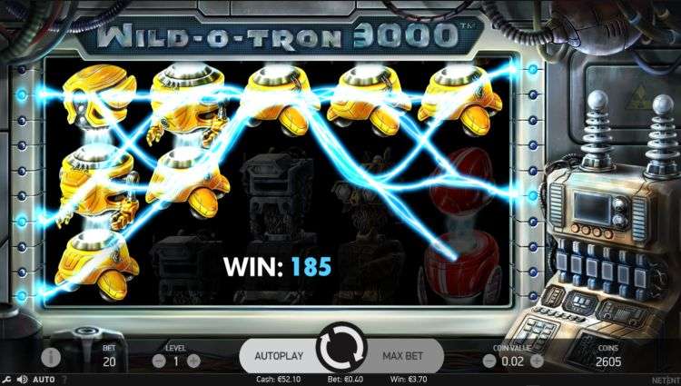 Wild o tron 3000 review netent