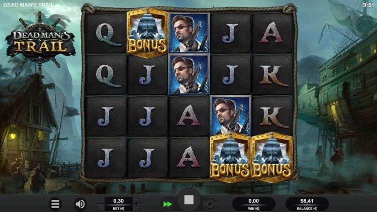 Dead Man's Trail slot review bonus trigger