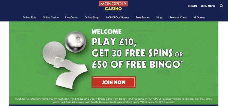 monopoly-casino-bonus-offering