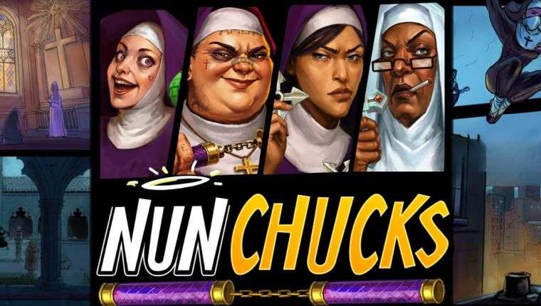nunchucks-slot-logo